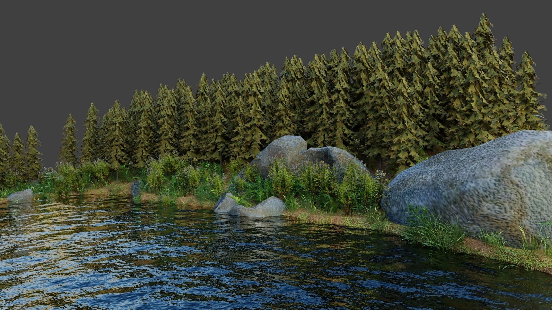 Small scene 3D model_1