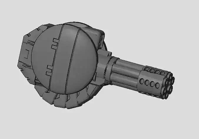 CHIBI-TECH SD - WARTHOG GUNPOD      