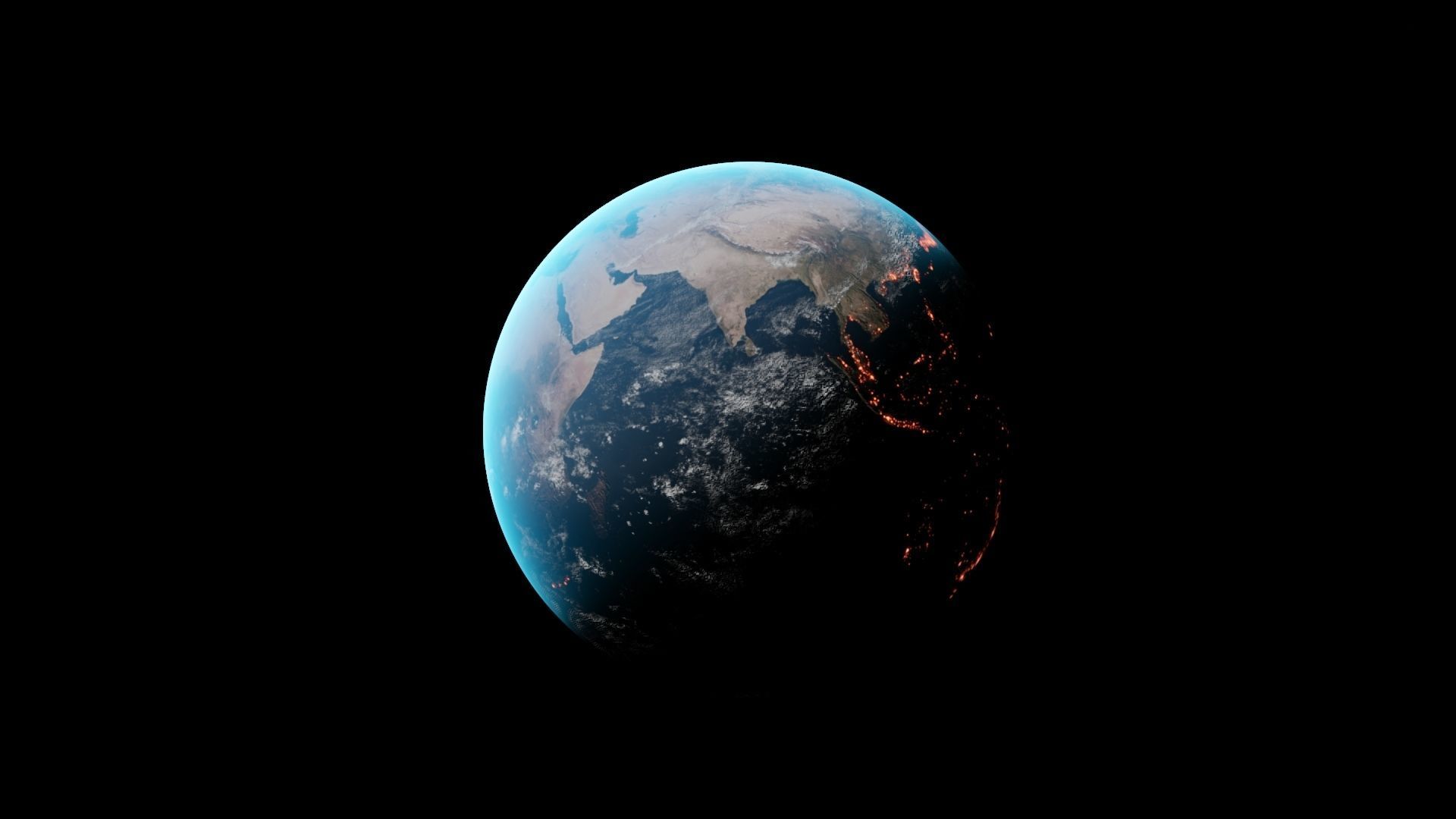 Earth photorealistic  Free 3D model_2