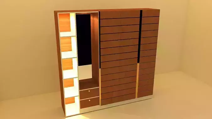 Wardrobe Wooden