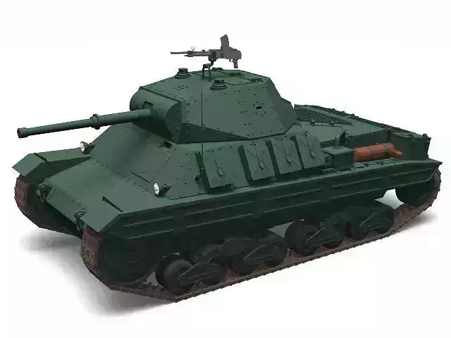 Carro Armato P40 3D model