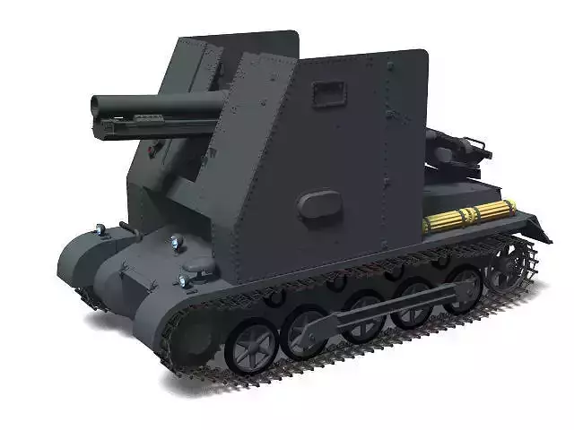 15cm sIG33 auf Panzerkampfwagen I Ausf B