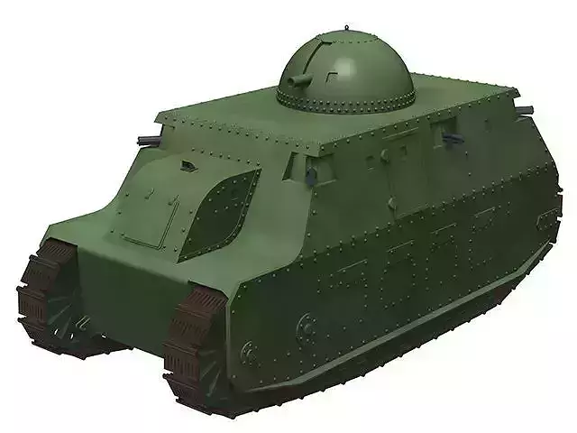 fiat2000 wwii tank