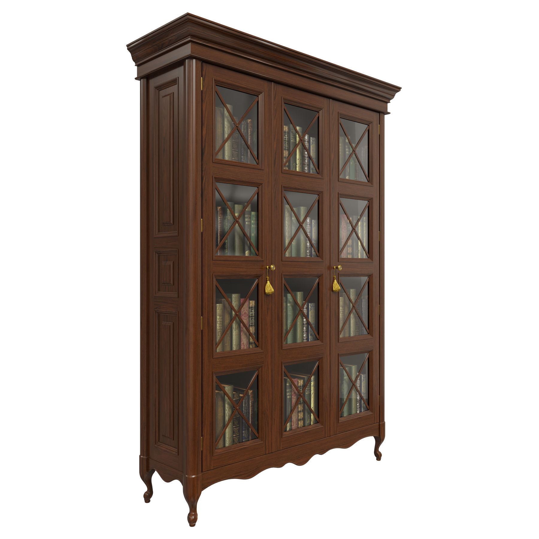 Classic cabinet 05 06 3D model_3