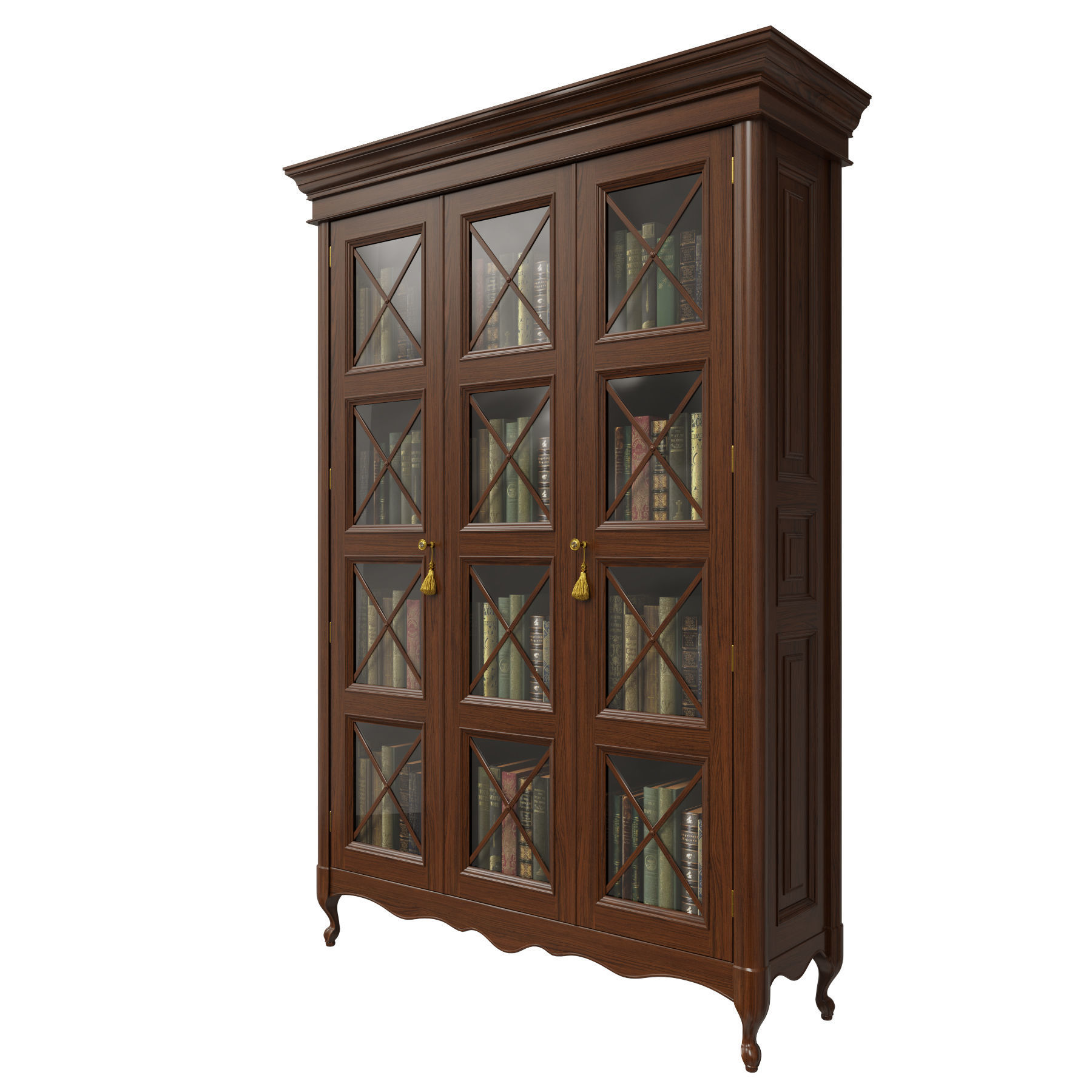 Classic cabinet 05 06 3D model_2