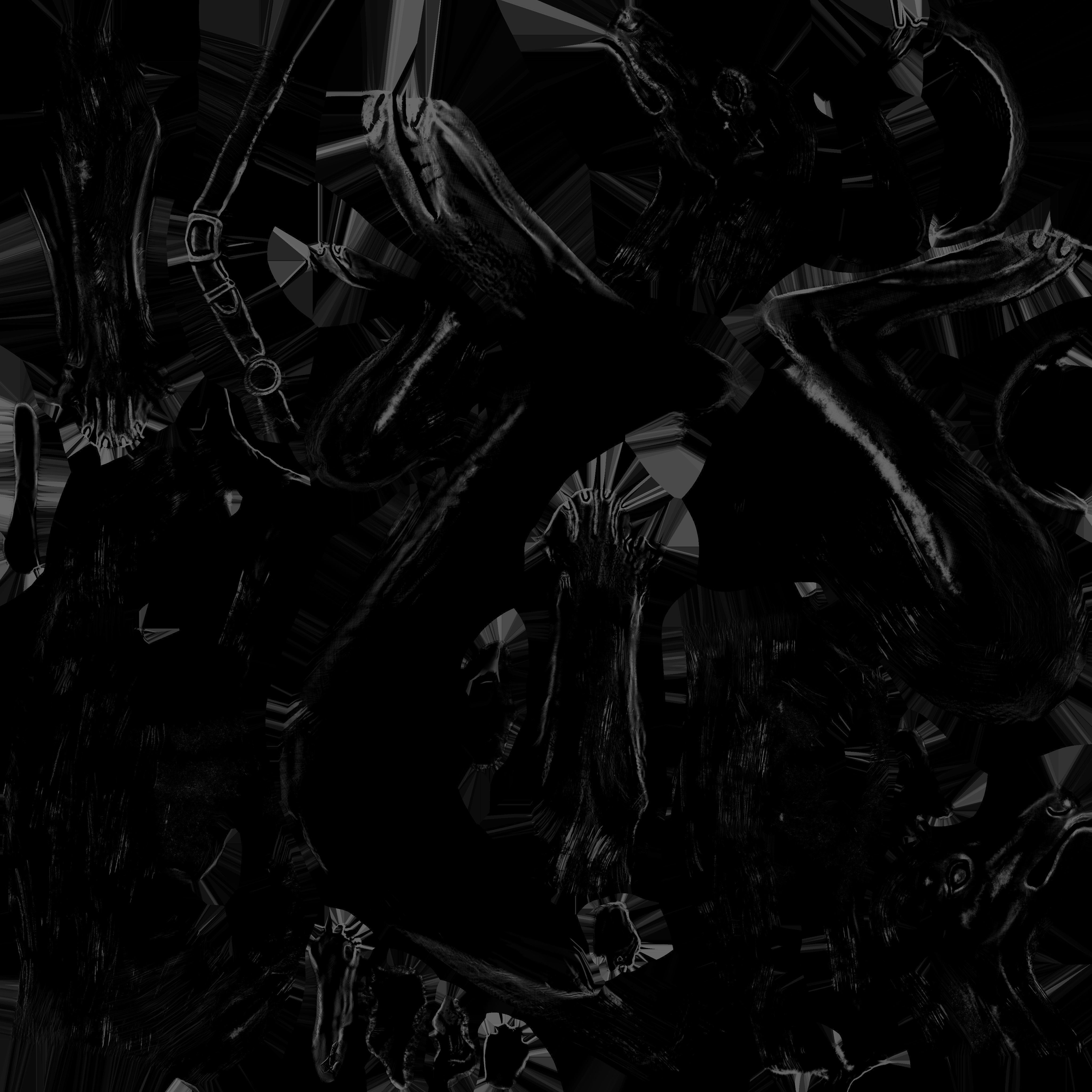 Roberto Giovannini Gray Hound LowPoly PBR Low-poly 3D model_7