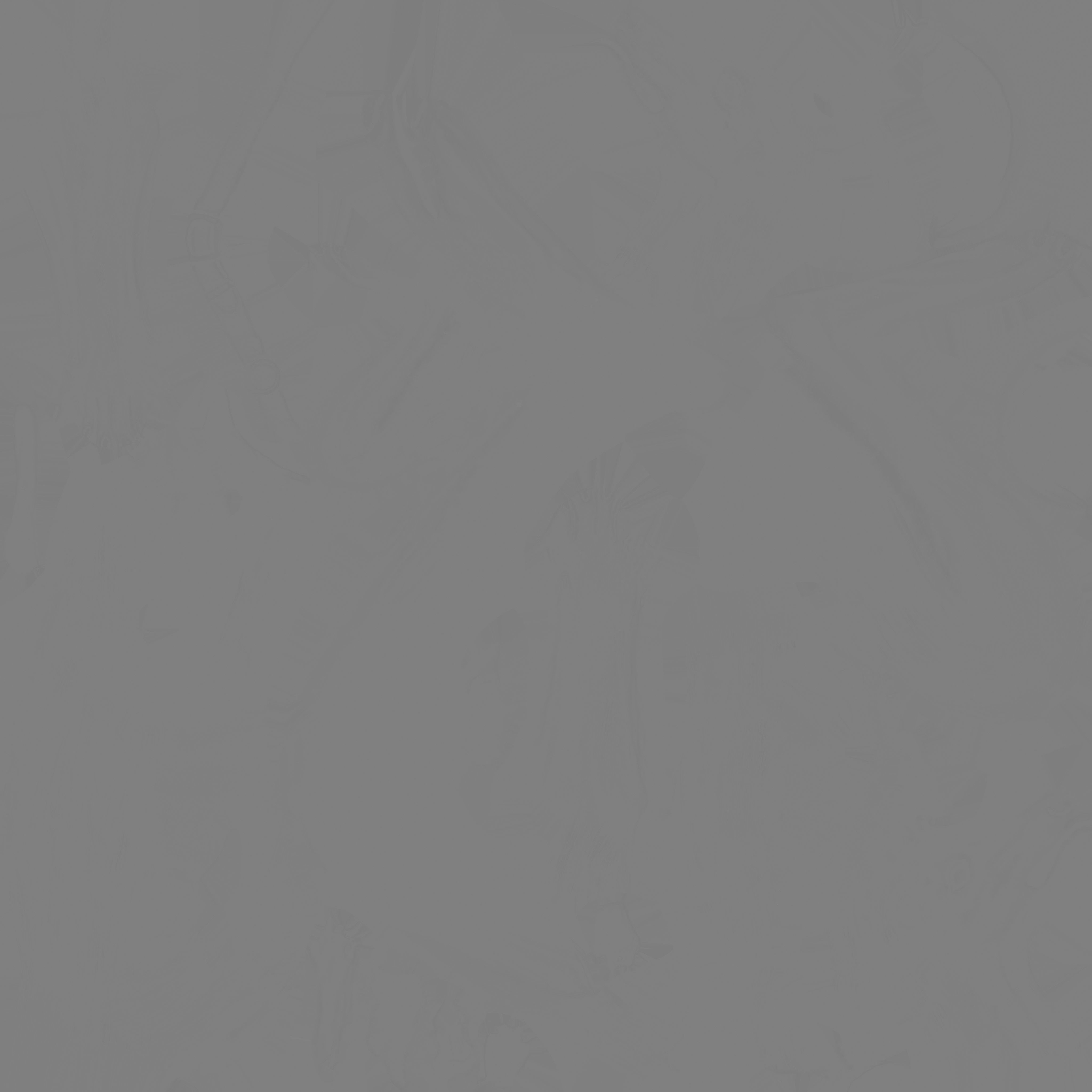 Roberto Giovannini Gray Hound LowPoly PBR Low-poly 3D model_5