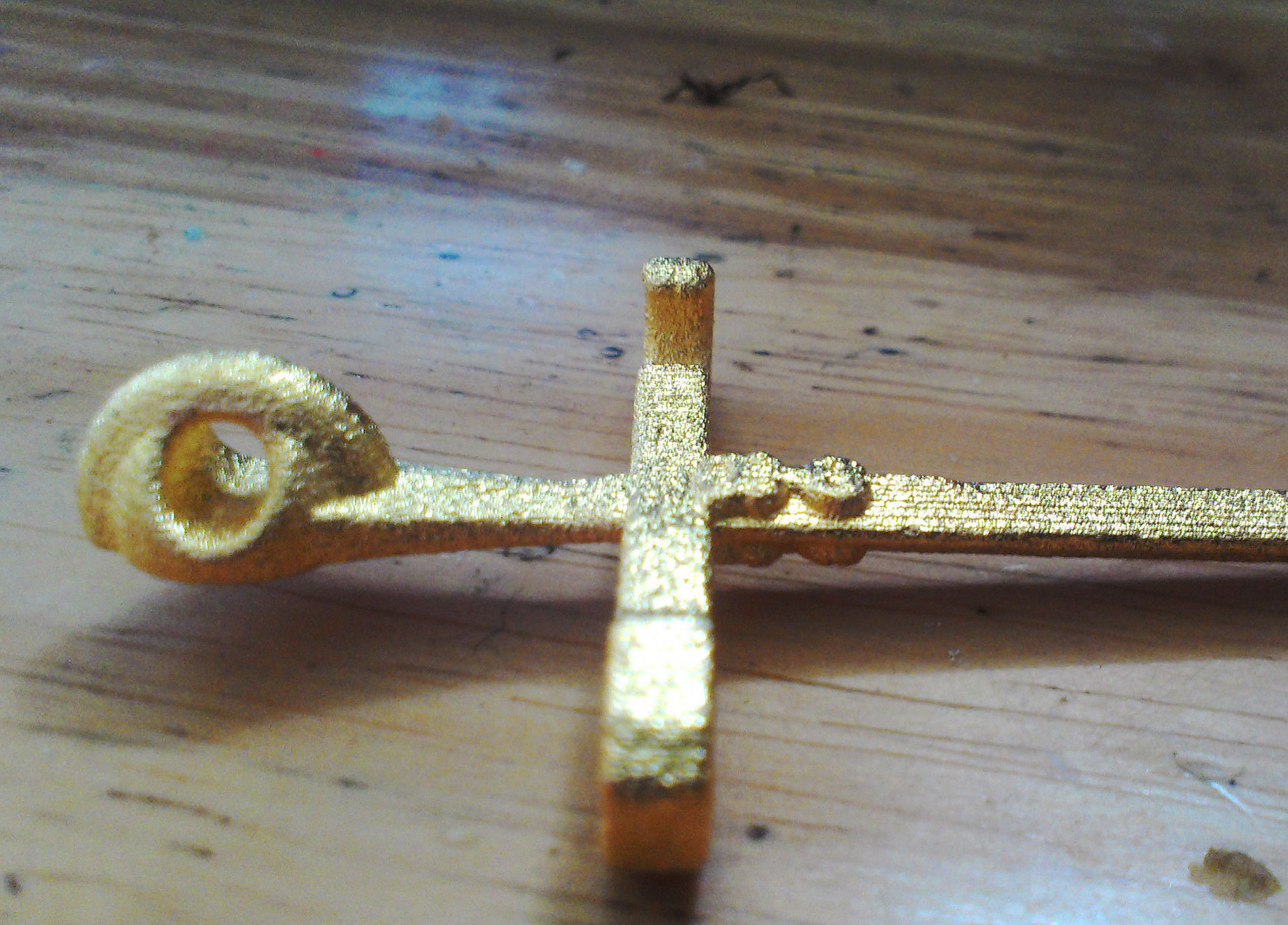 Longsword Pendant 3D print model_2