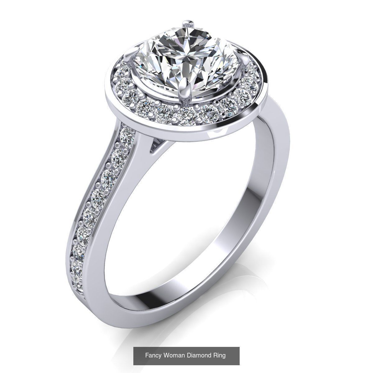 31 Fancy Woman Diamond Collection Ring _6