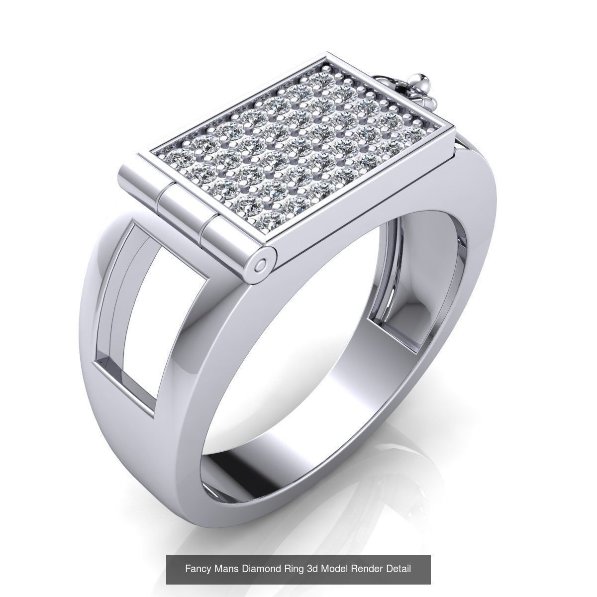 31 Fancy Woman Diamond Collection Ring _17