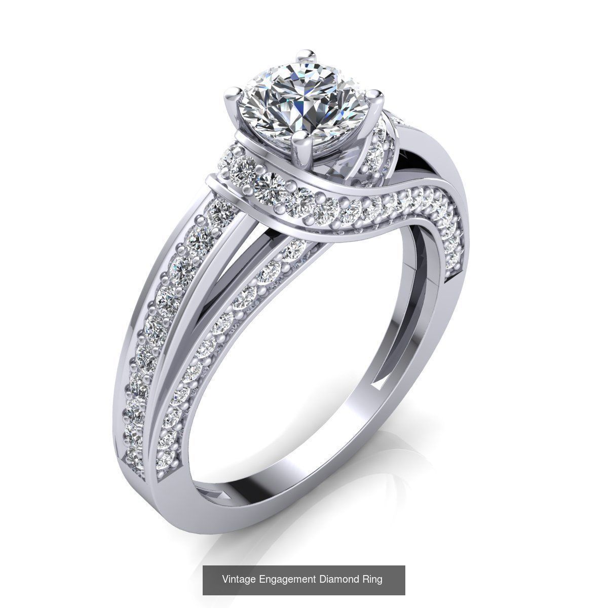 31 Fancy Woman Diamond Collection Ring _13