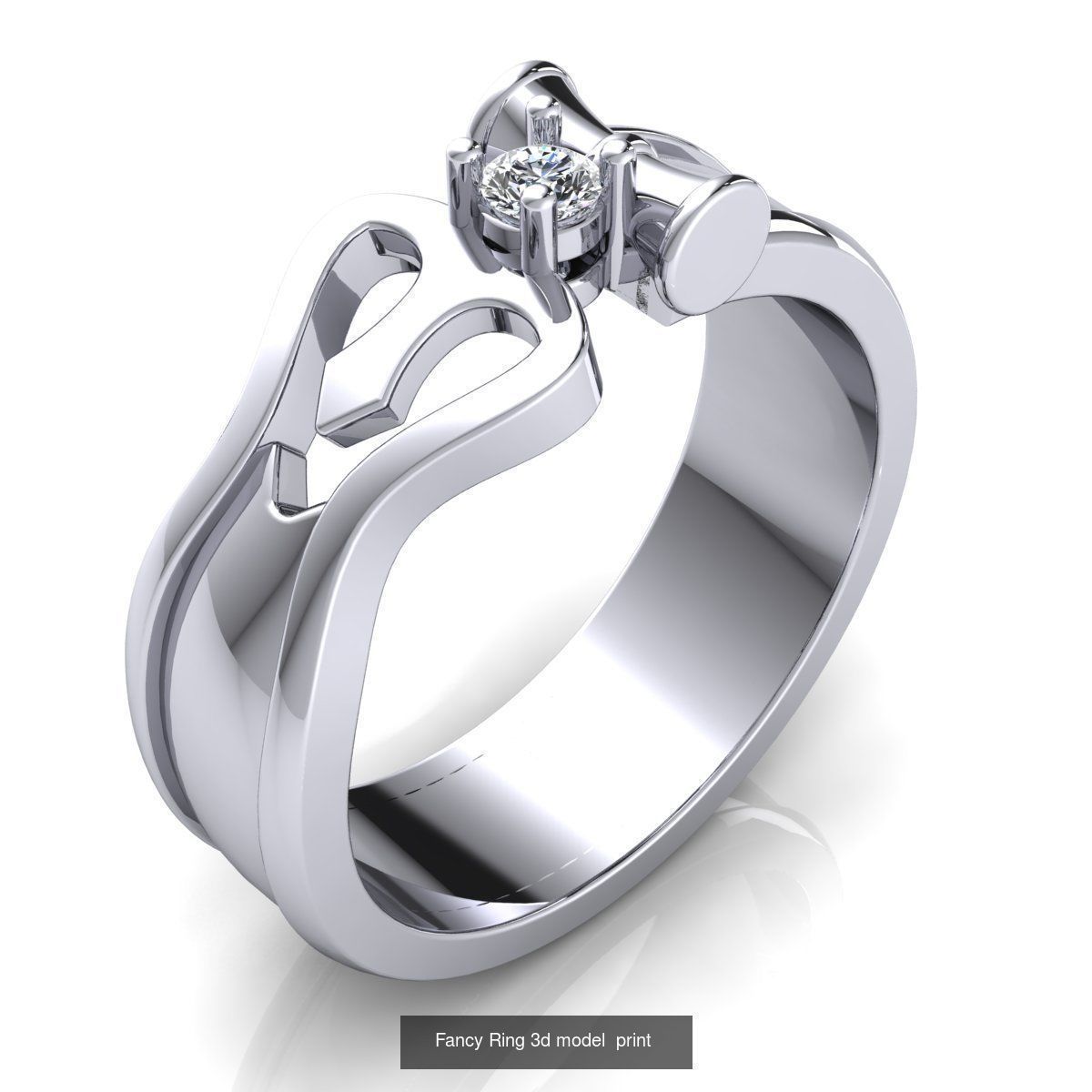31 Fancy Woman Diamond Collection Ring _32