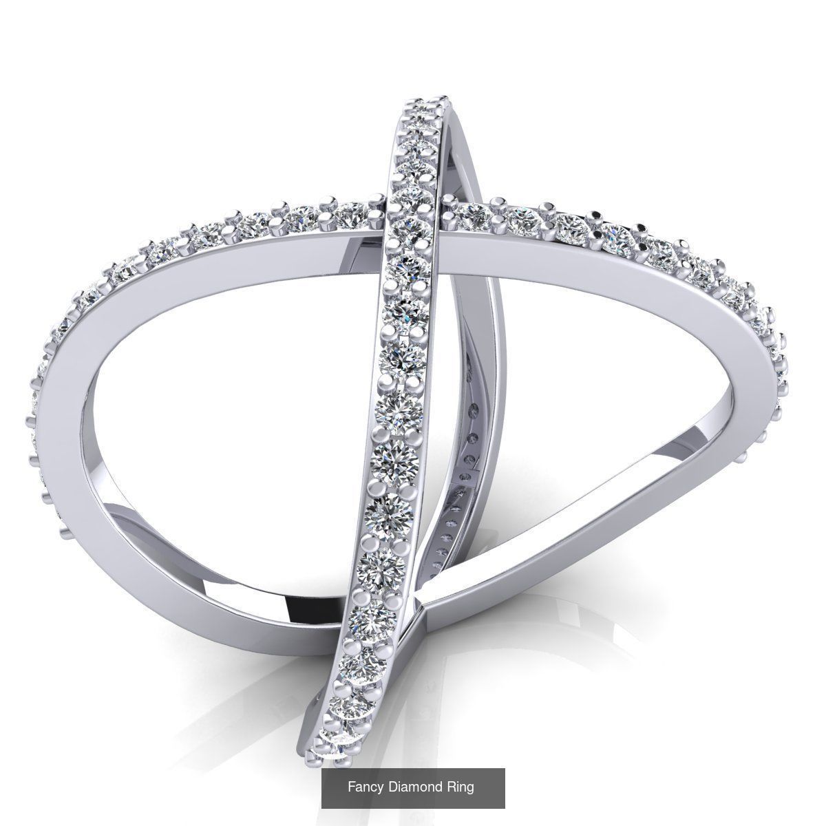 31 Fancy Woman Diamond Collection Ring _10