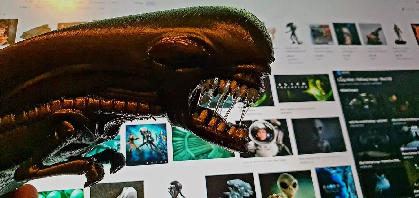 Alien Aliens 3D model 3D printable | CGTrader