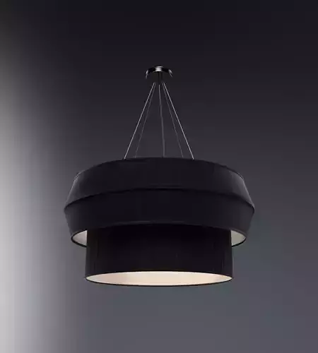 Black Hanging Light or Ceiling Lamp