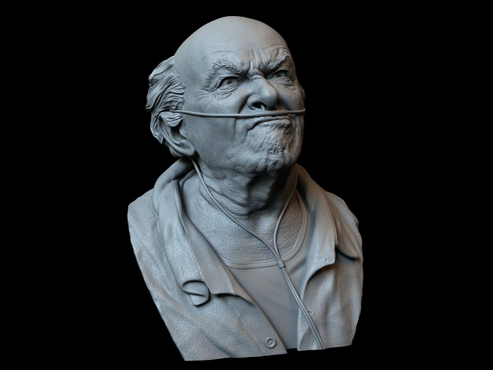 Hector Salamanca from Breaking Bad 3D print model_1