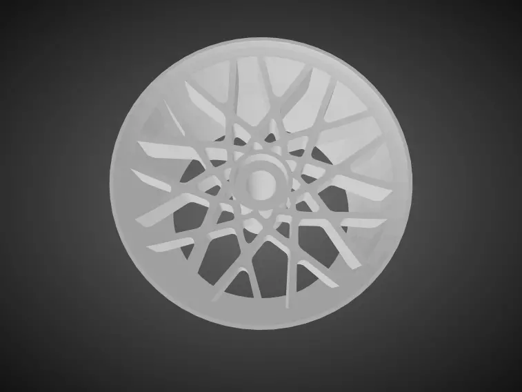Rotiform BLQ rims for Hot Wheels 3D print model_0
