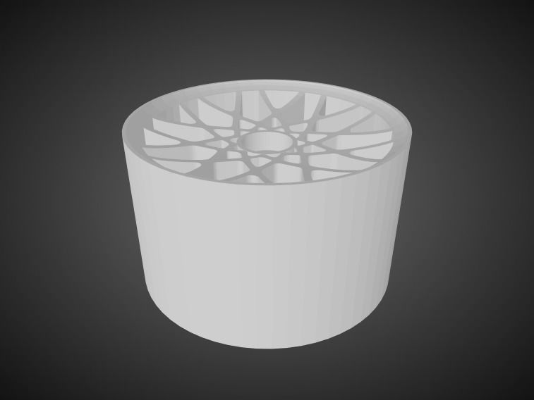 Rotiform BLQ rims for Hot Wheels 3D print model_1