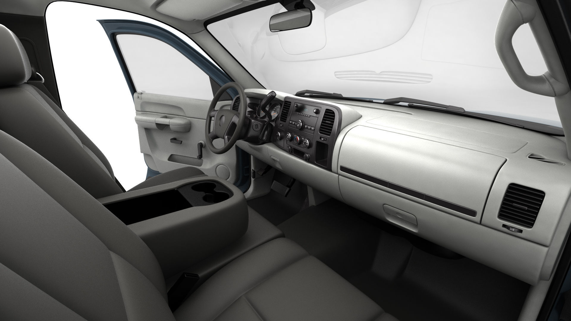 GENERIC PICKUP TRUCK 13 3D model_11