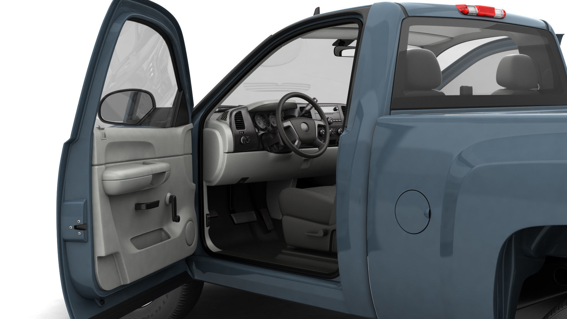 GENERIC PICKUP TRUCK 13 3D model_6