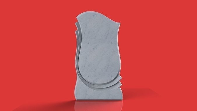 Memorial Tombstone 3D print model