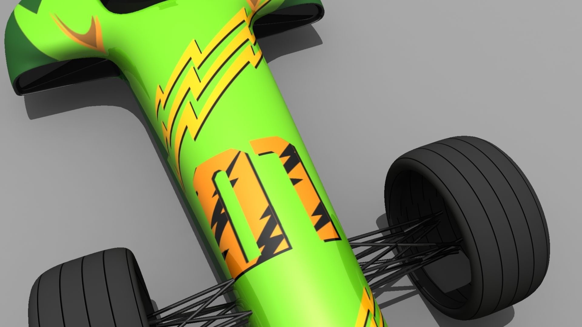 Formula Car 3D model_7