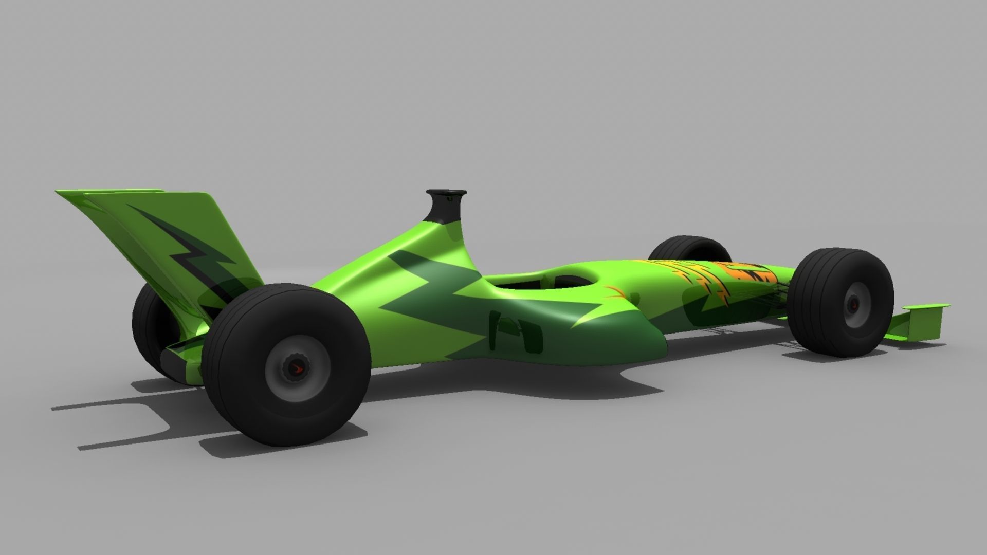 Formula Car 3D model_3