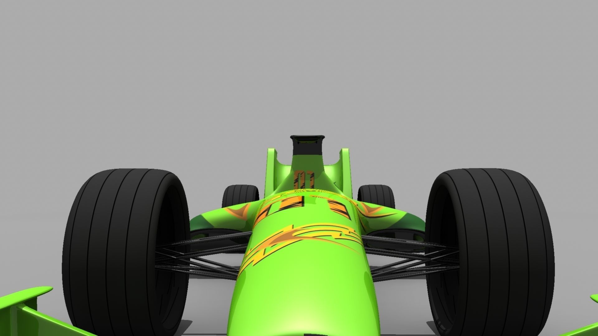 Formula Car 3D model_9