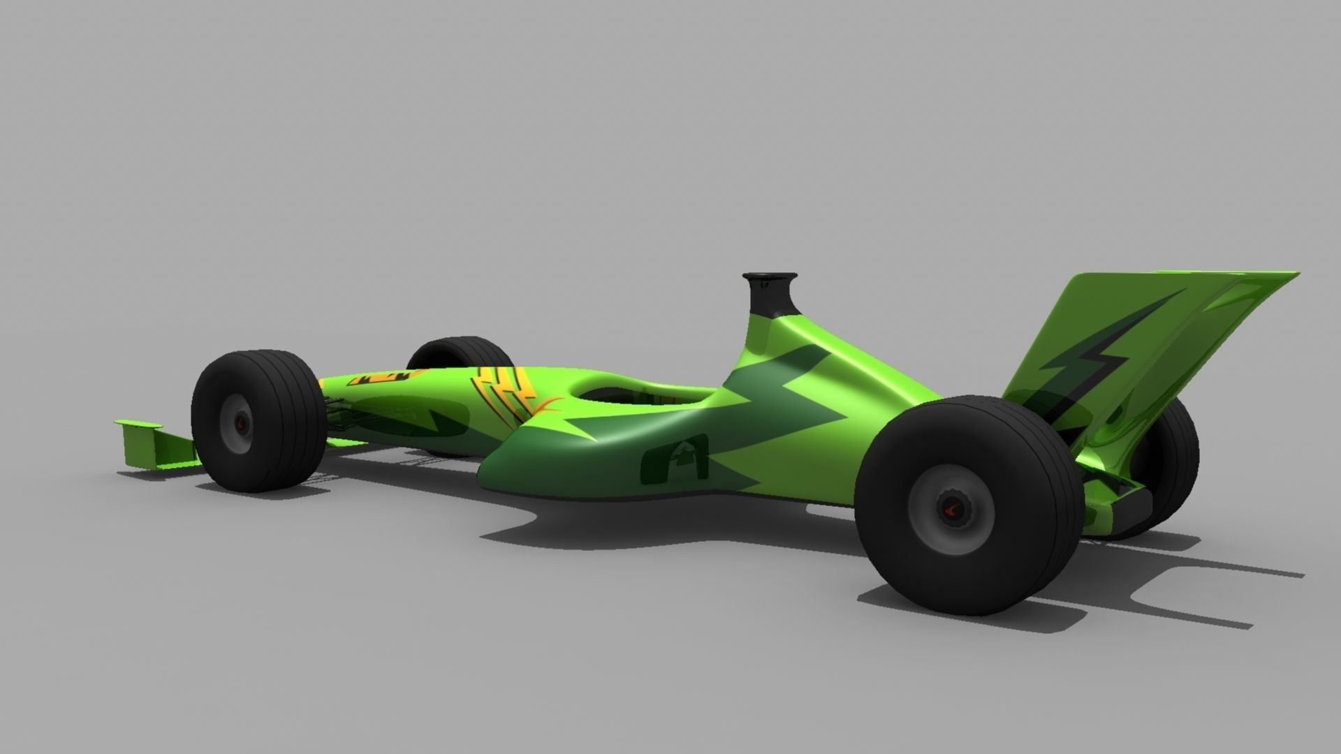 Formula Car 3D model_4