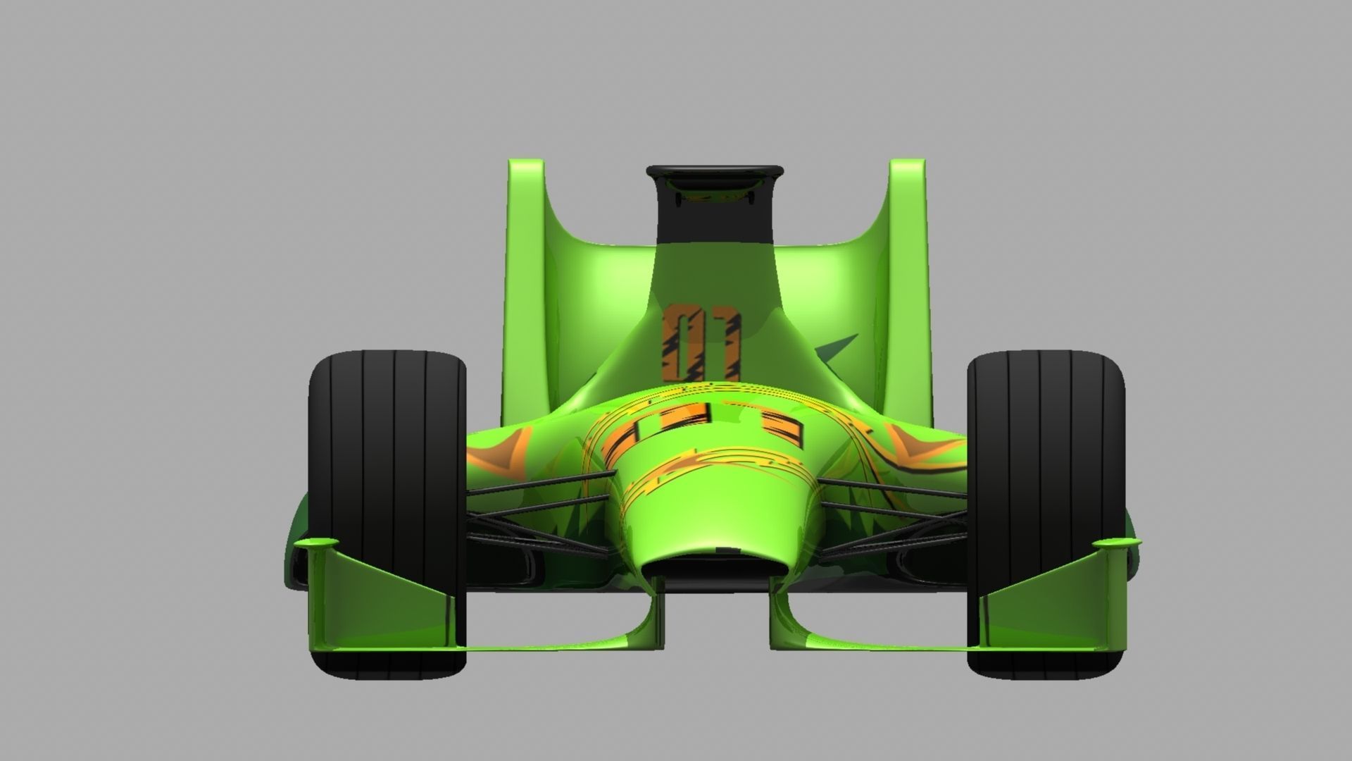 Formula Car 3D model_22