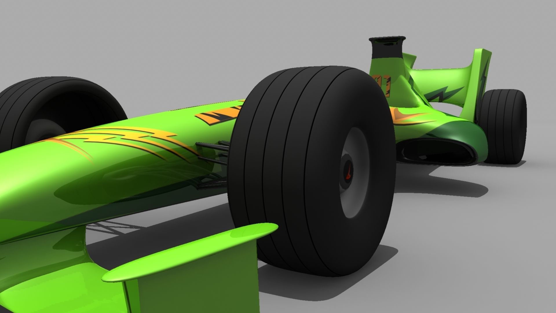 Formula Car 3D model_14