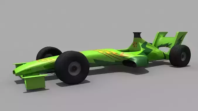 Formula Car 3D model Formula Car 3D model
