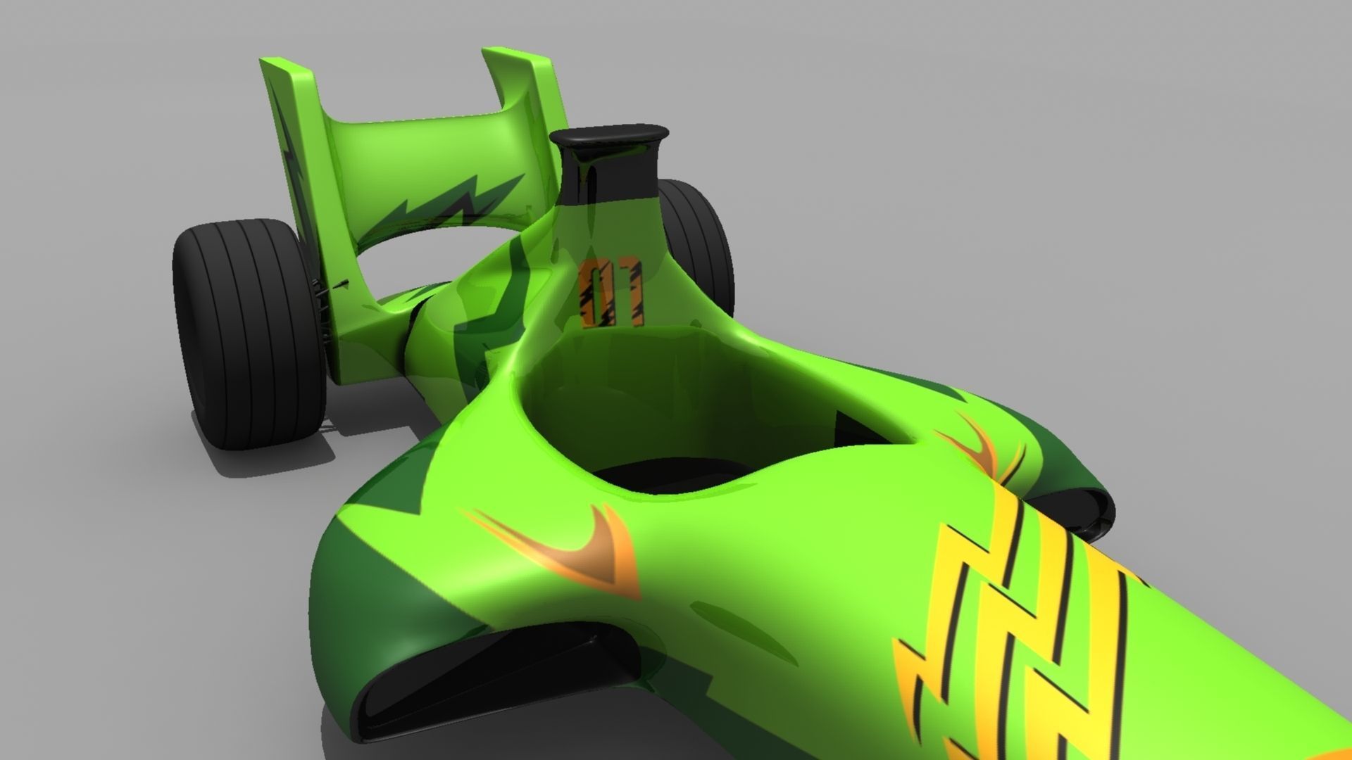Formula Car 3D model_24