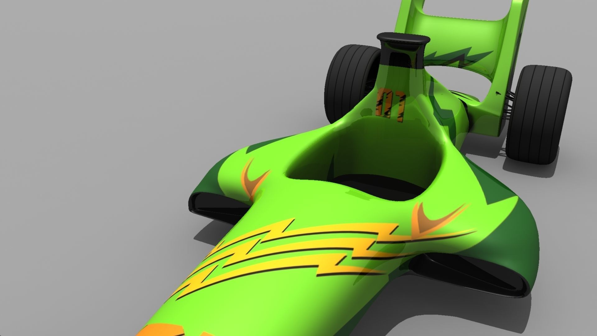 Formula Car 3D model_20