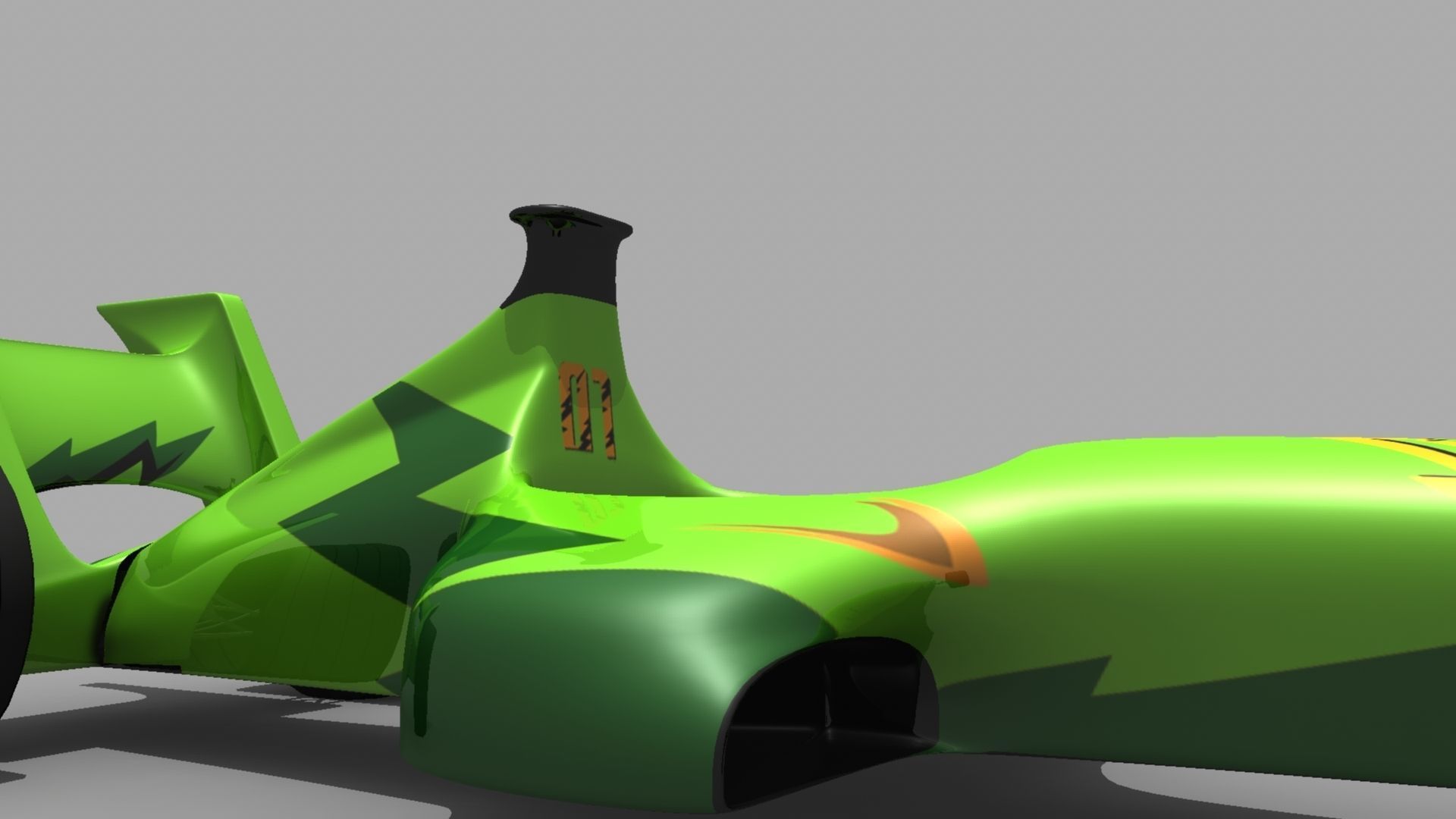 Formula Car 3D model_11