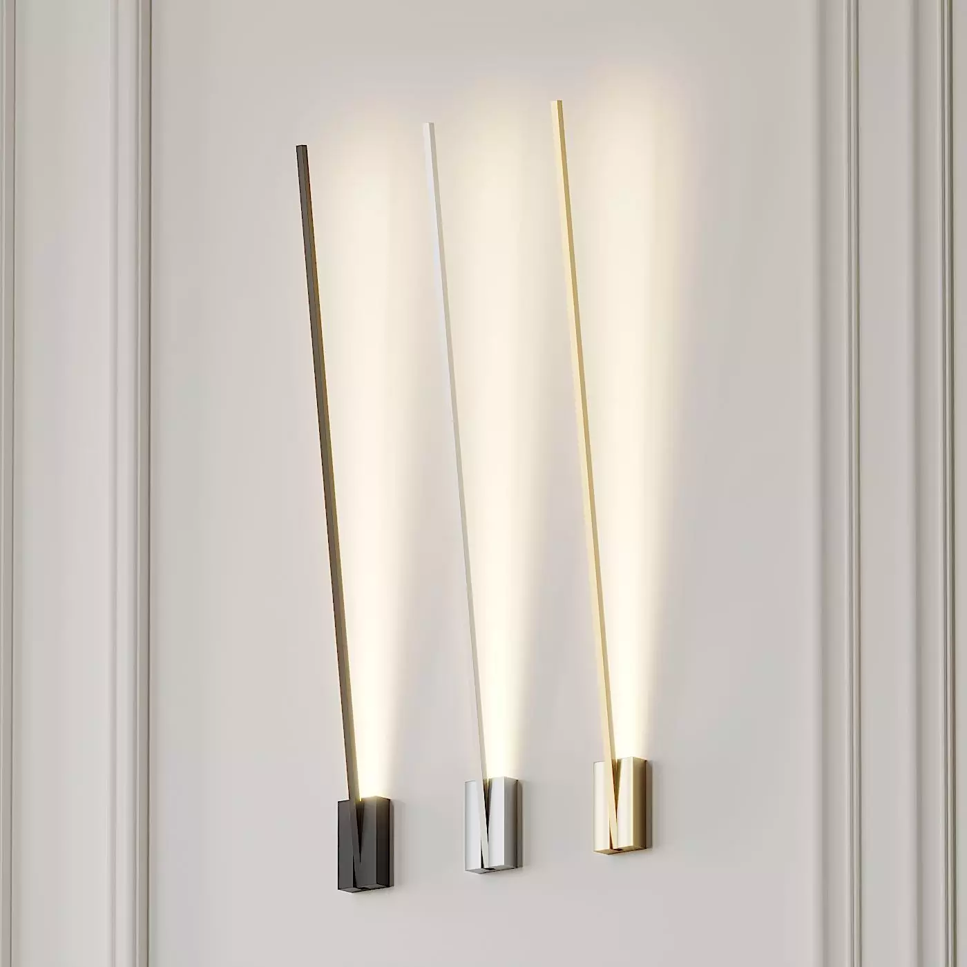 Lever LED Wall Sconce By Kuzco Lighting 3D model_0