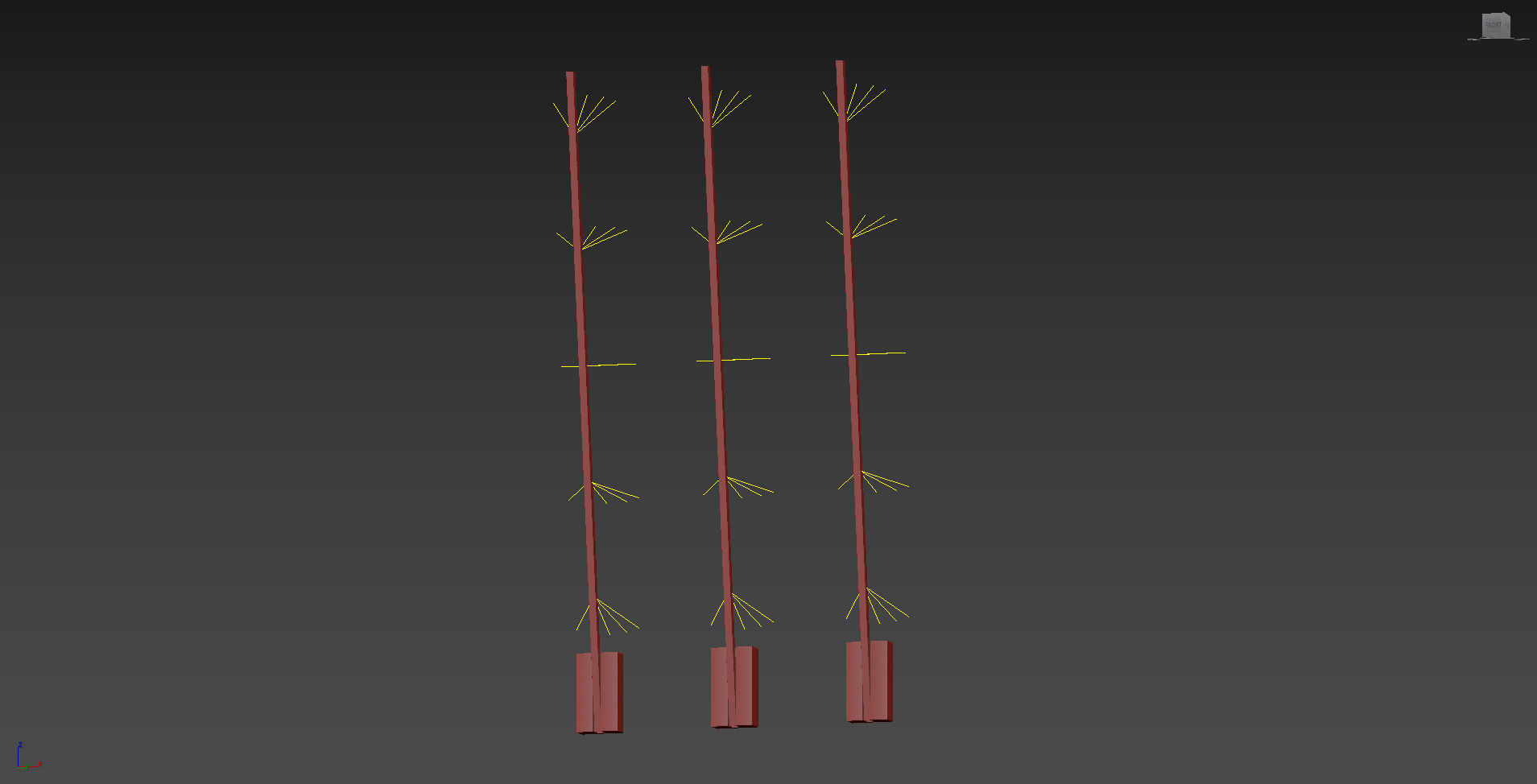 Lever LED Wall Sconce By Kuzco Lighting 3D model_5