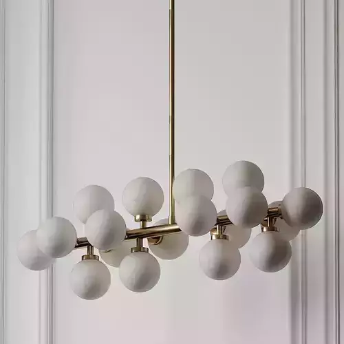 CWI Lighting Arya 16-Light Satin Gold Chandelier
