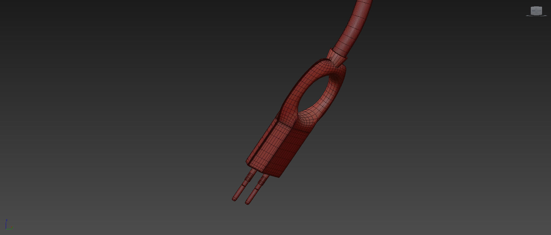 Berkeley White and Brass Plug-In 3D model_13