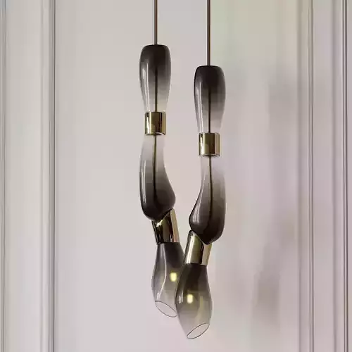 Vincenzo De Cottis Pendant Lamp by De Cotiis