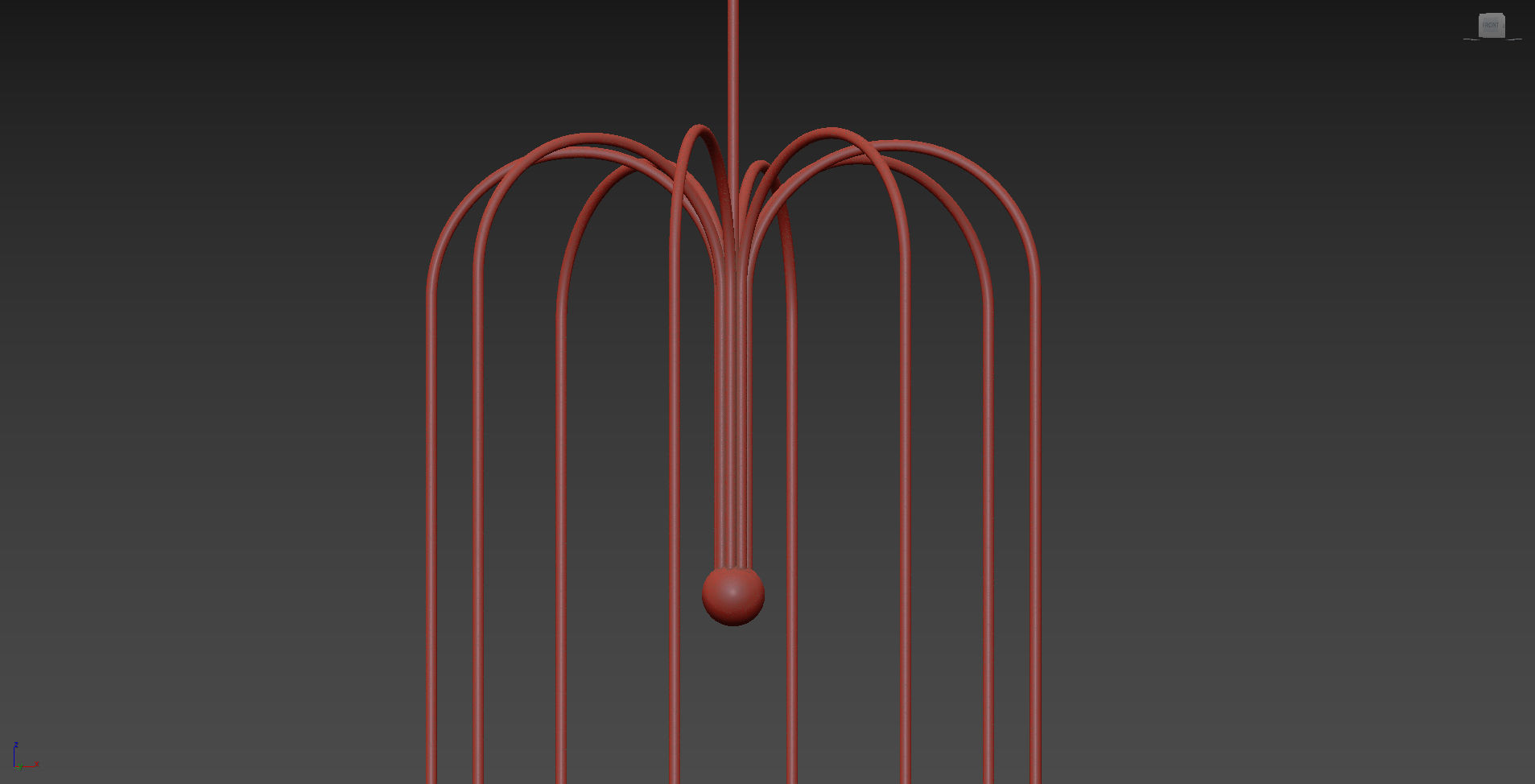 Parachute Chandelier by Michael Anastassiades 3D model_6