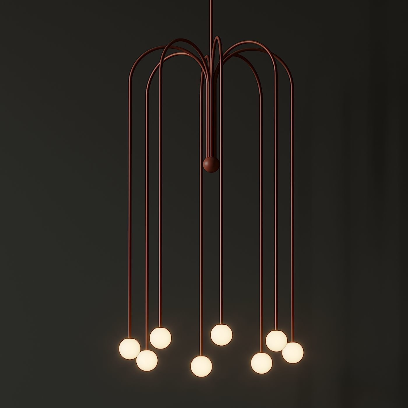 Parachute Chandelier by Michael Anastassiades 3D model_1