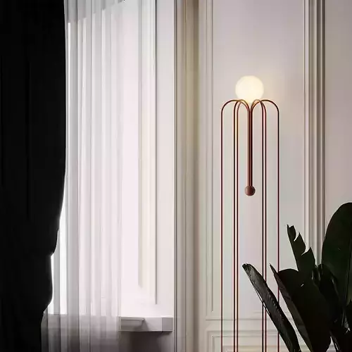 Bellagio floor lamp by Michael Anastassiades 3D model