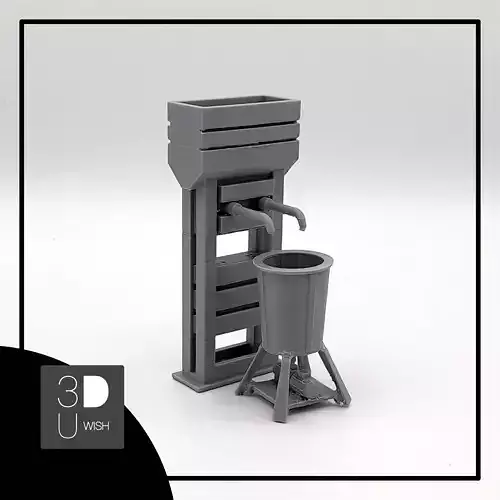 Oil Retention Tank 3D print model
