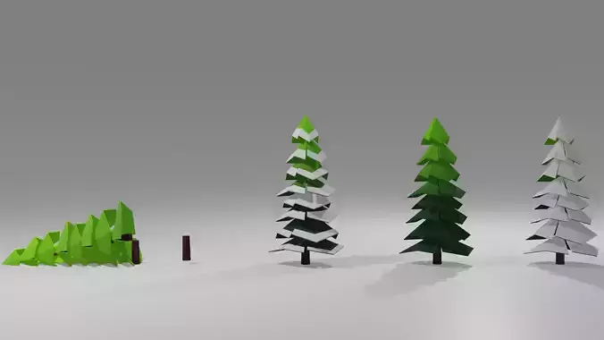 Pine Tree lowpoly