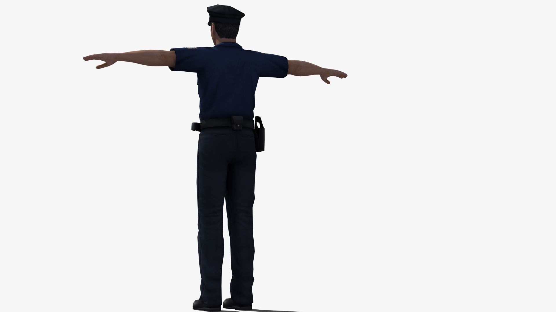 Police Officer 3D model_21