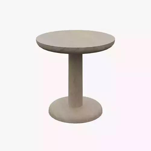PON Table OakSoapTreated wood Low-poly 3D model