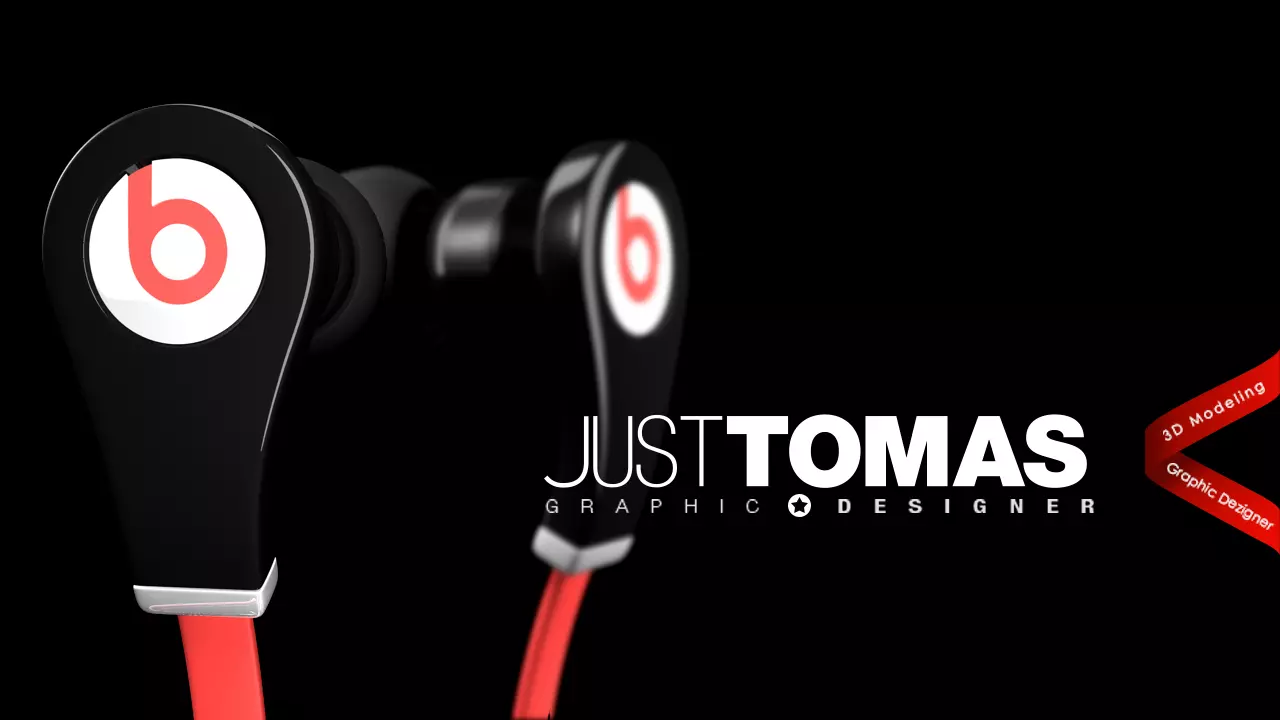 Beats Headphones 3D model