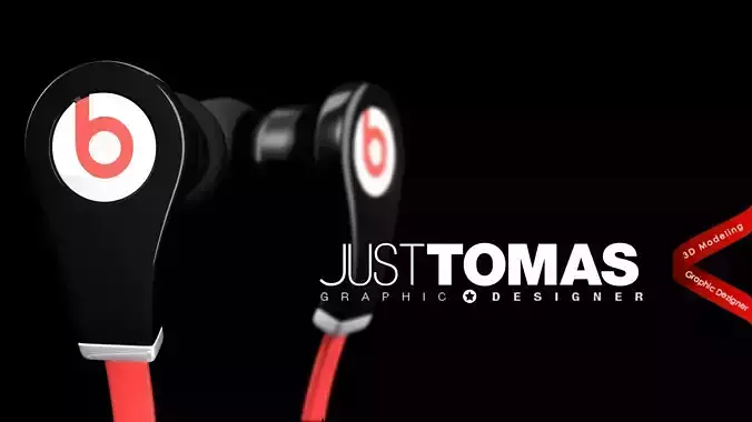 Beats Headphones 3D model