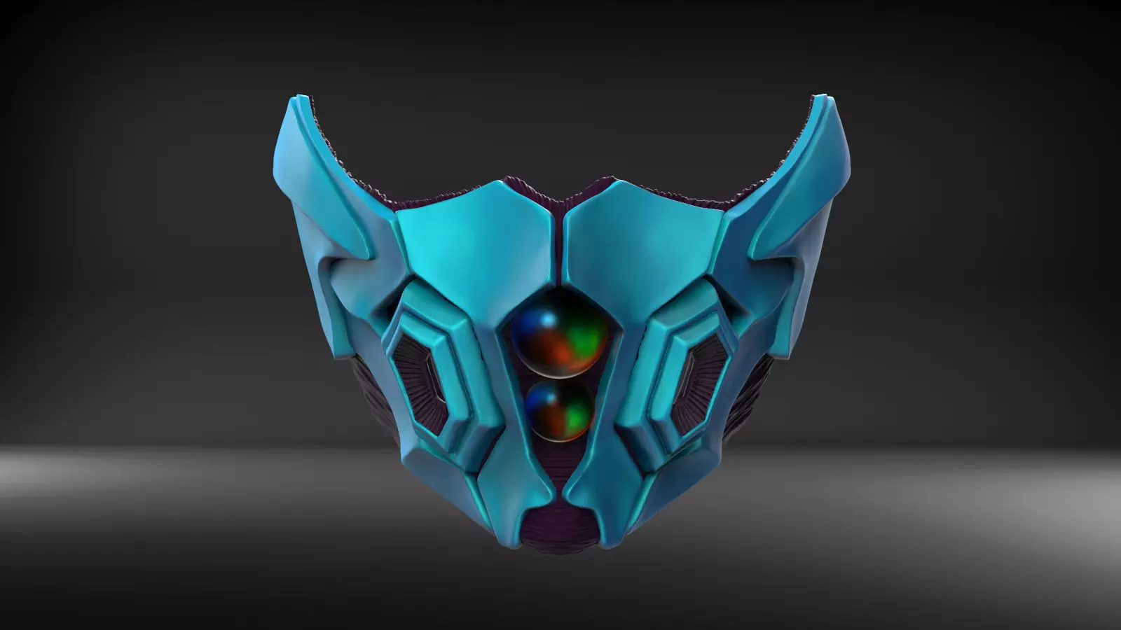 Bio Armor Custom Mask Fan Art 3D print model_0